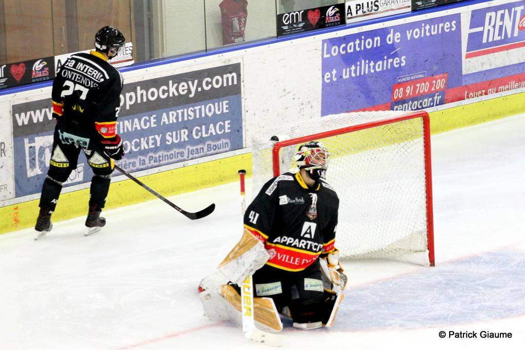 Photo hockey match Nice - Amiens 