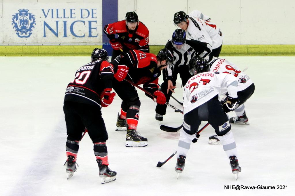 Photo hockey match Nice - Chamonix 