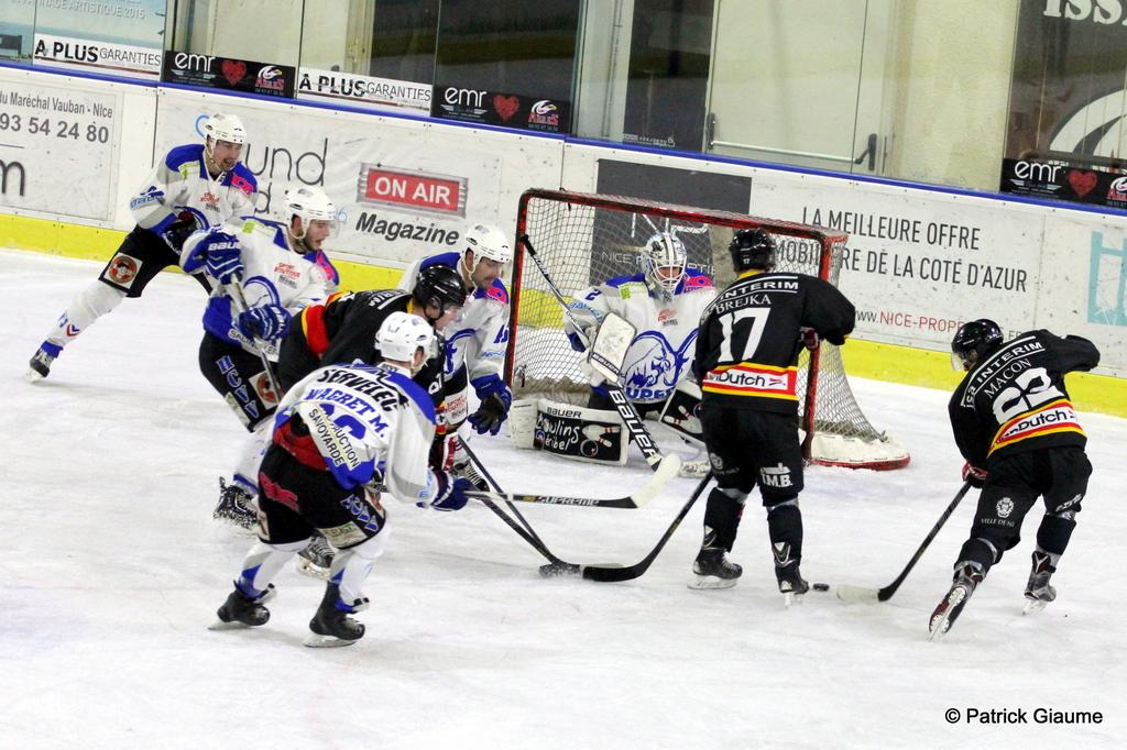 Photo hockey match Nice - Courchevel-Mribel-Pralognan