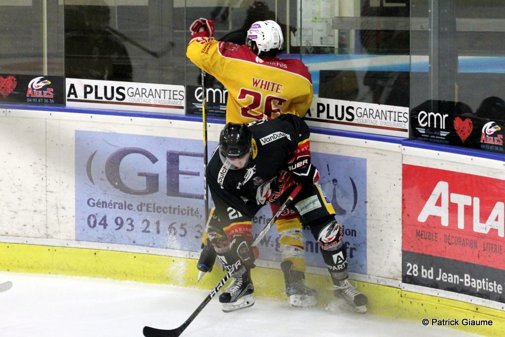 Photo hockey match Nice - Dijon 
