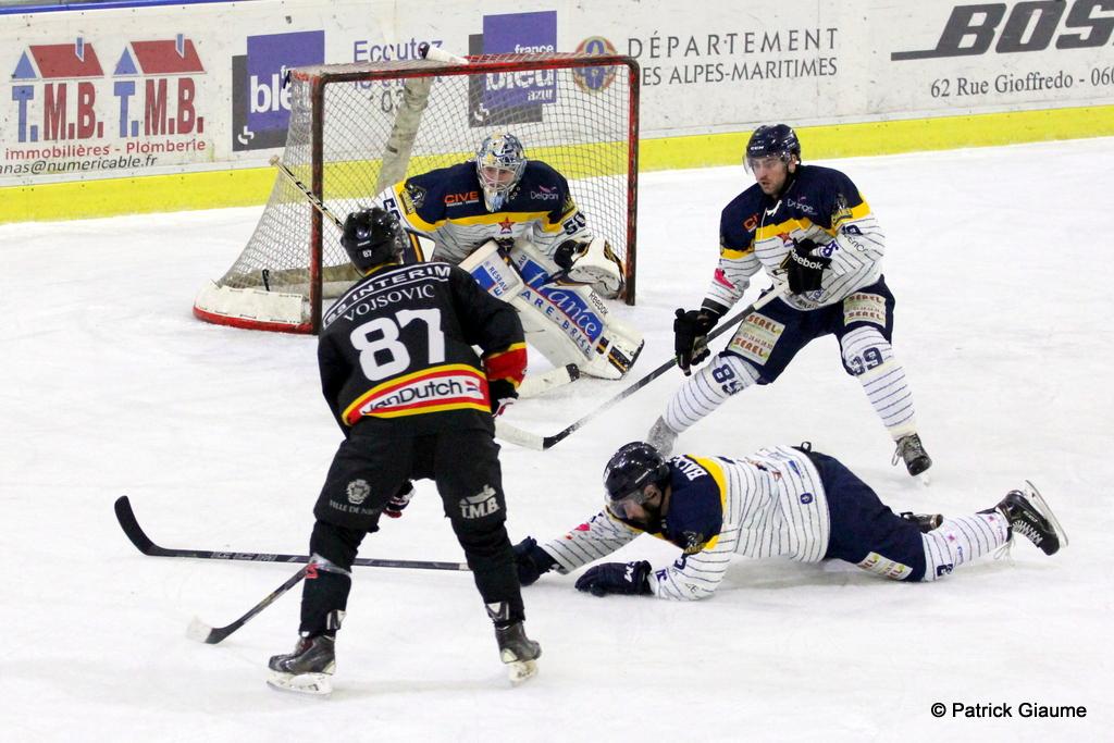 Photo hockey match Nice - Dunkerque