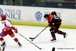 Photo hockey match Nice - Grenoble  le 04/03/2022
