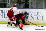 Photo hockey match Nice - Grenoble  le 04/03/2022