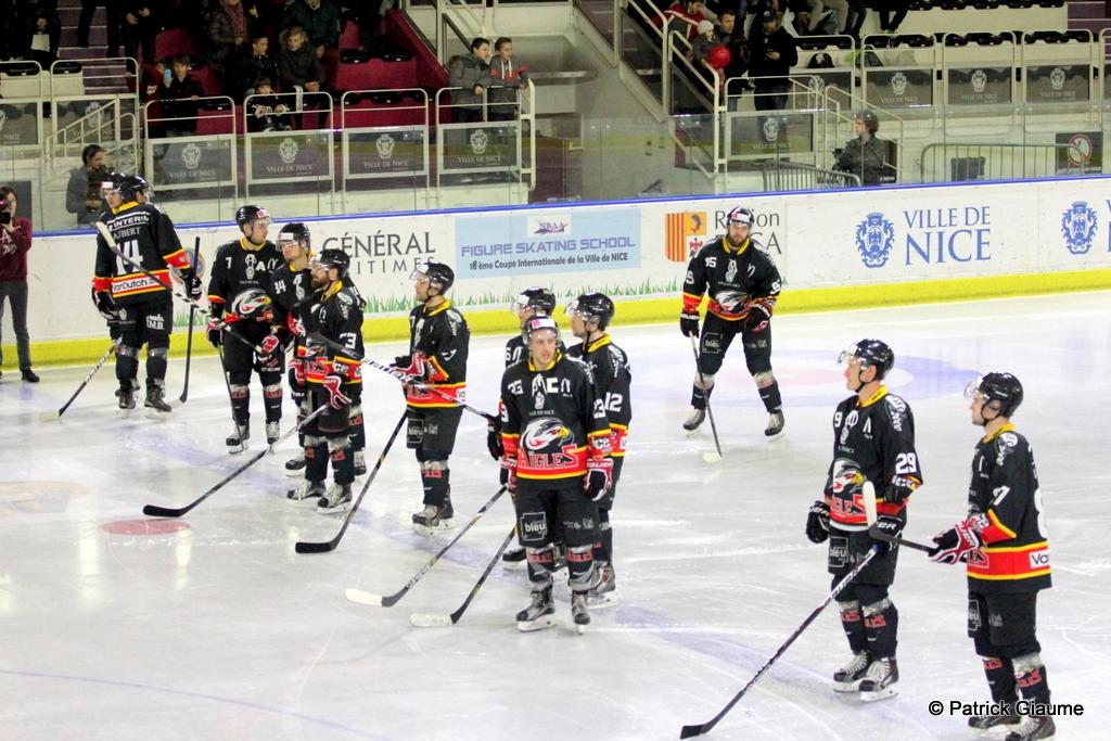 Photo hockey match Nice - La Roche-sur-Yon