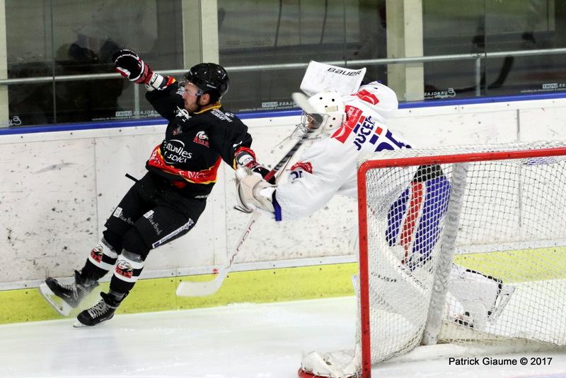 Photo hockey match Nice - Lyon