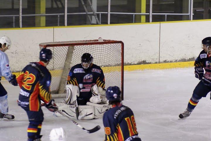 Photo hockey match Nice - Montpellier 