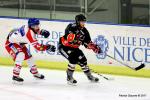 Photo hockey match Nice - Mulhouse le 22/09/2017
