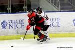Photo hockey match Nice - Mulhouse le 30/12/2021