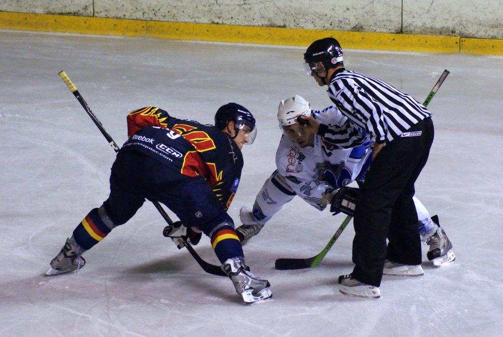 Photo hockey match Nice - Reims