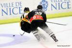 Photo hockey match Nice - Strasbourg  le 12/09/2017