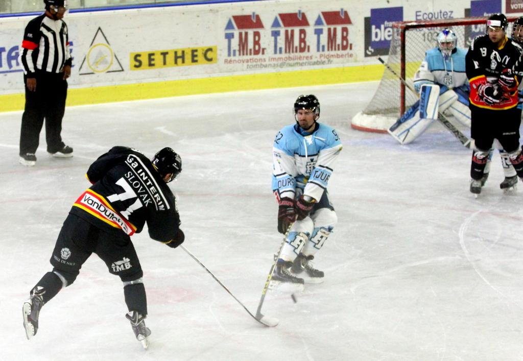 Photo hockey match Nice - Tours 