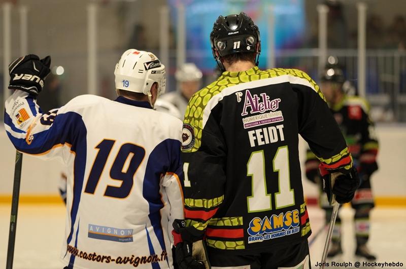 Photo hockey match Nimes - Avignon