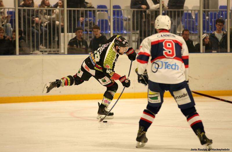 Photo hockey match Nimes - Luxembourg