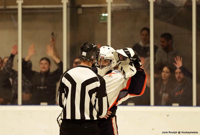 Photo hockey match Nimes - Montpellier II
