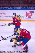 Photo hockey match Norway - Ukraine le 20/04/2019