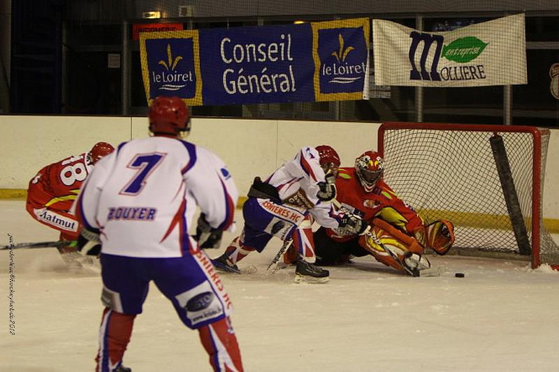 Photo hockey match Orlans - Asnires