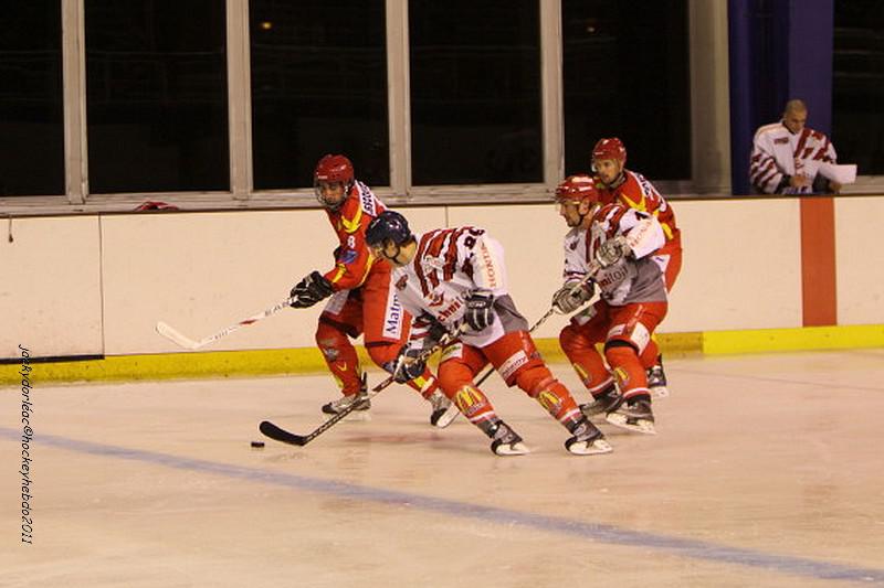 Photo hockey match Orlans - Cholet 