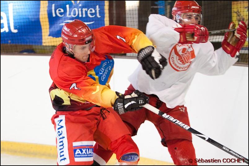 Photo hockey match Orlans - Courbevoie II