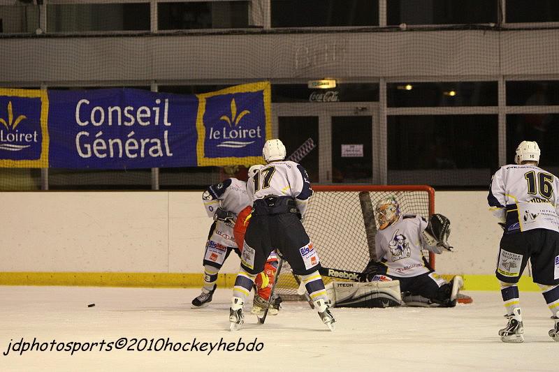 Photo hockey match Orlans - Dunkerque