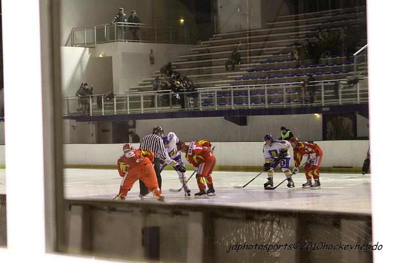 Photo hockey match Orlans - Wasquehal Lille