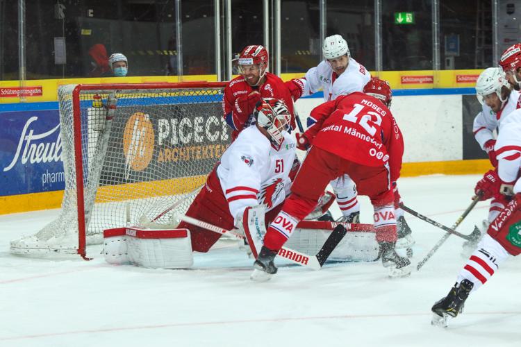 Photo hockey match Rapperswil-Jona - Lausanne