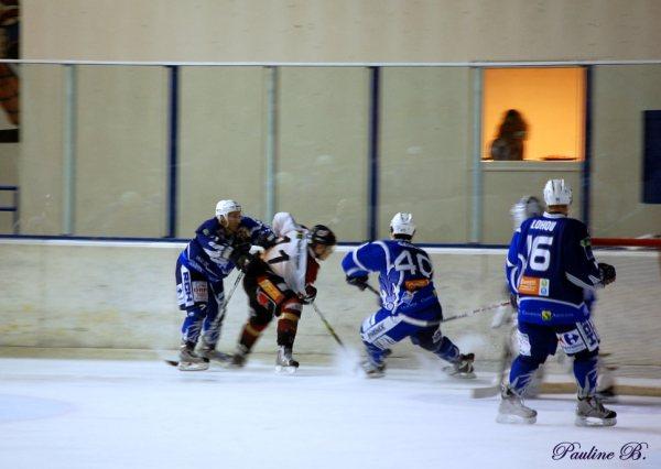 Photo hockey match Reims - Bordeaux