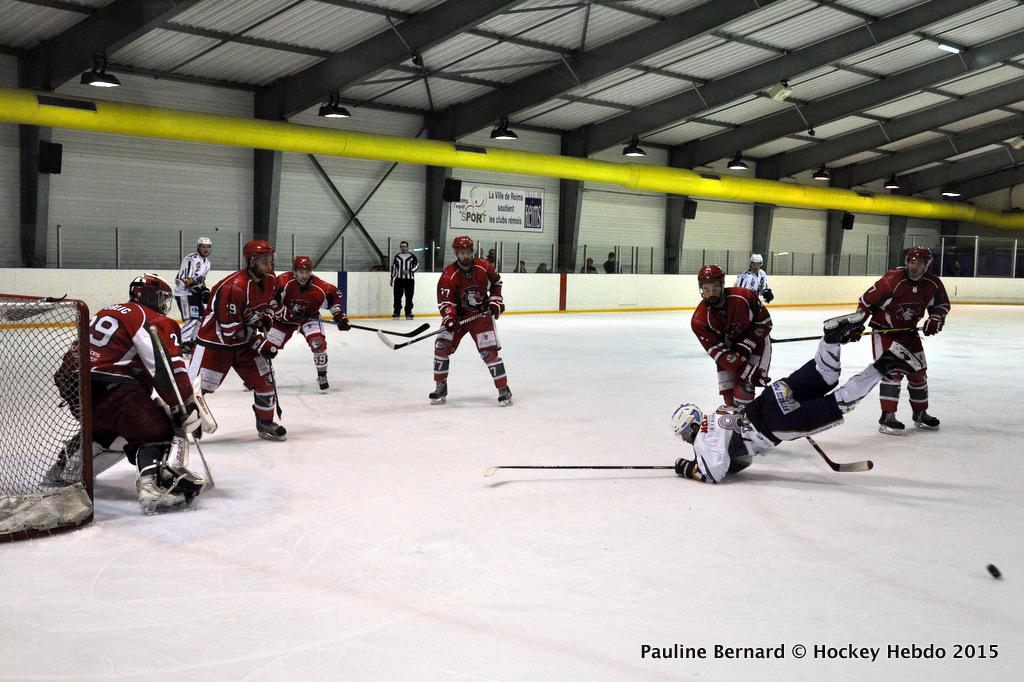 Photo hockey match Reims - Courbevoie 