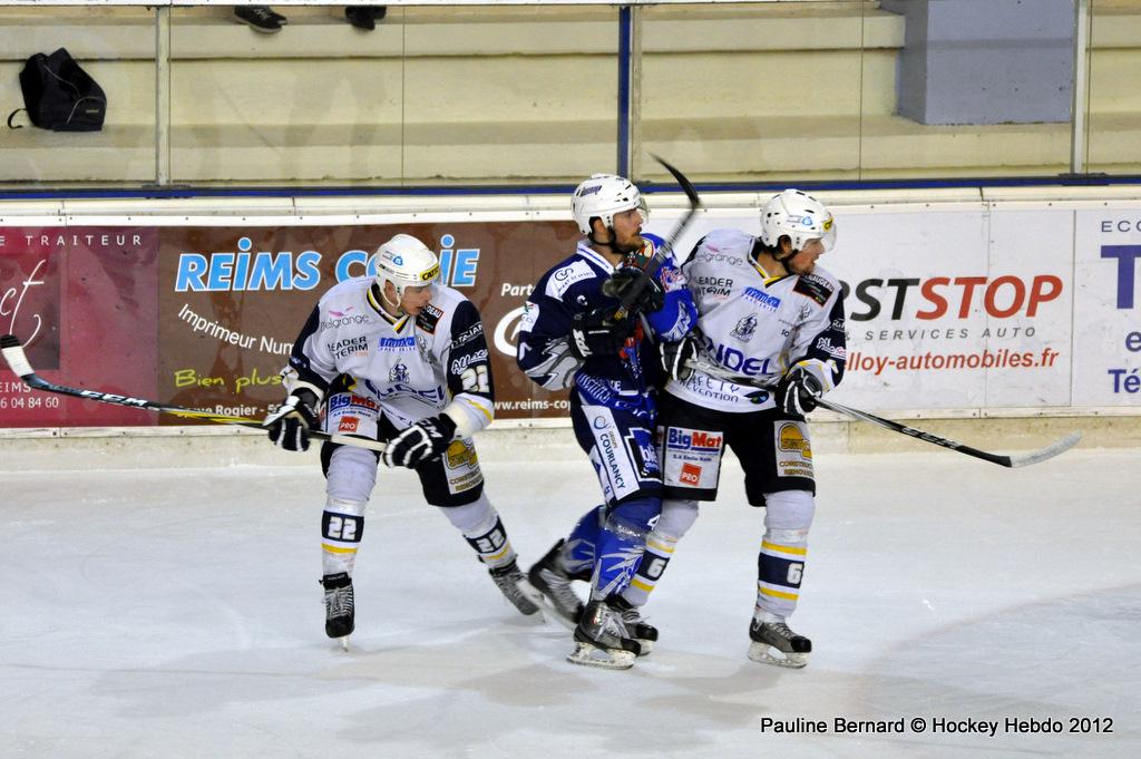 Photo hockey match Reims - Dunkerque
