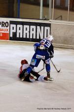 Photo hockey match Reims - Mont-Blanc le 12/11/2011