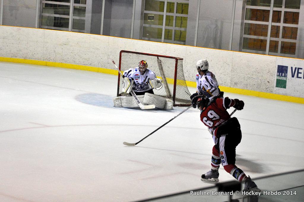 Photo hockey match Reims - Mulhouse