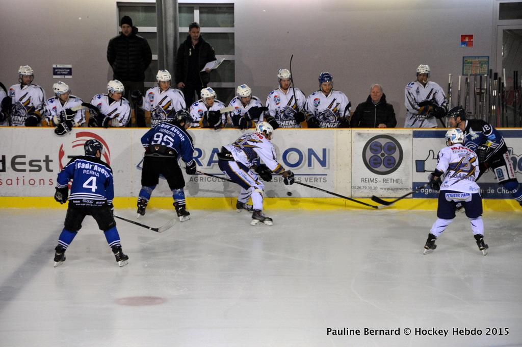 Photo hockey match Reims - Nantes 
