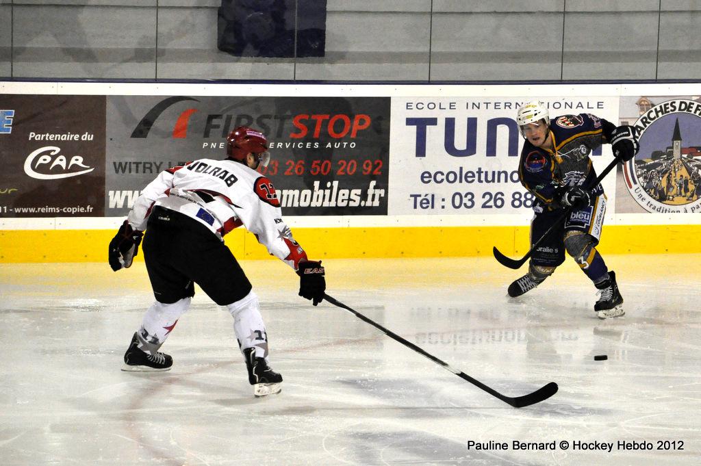 Photo hockey match Reims - Neuilly/Marne