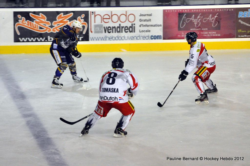 Photo hockey match Reims - Nice
