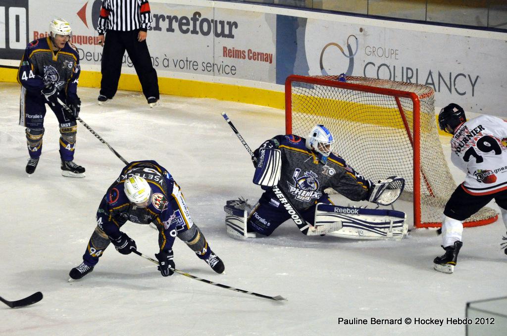 Photo hockey match Reims - Toulouse-Blagnac