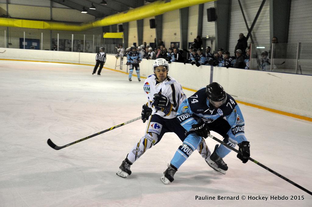 Photo hockey match Reims - Tours 