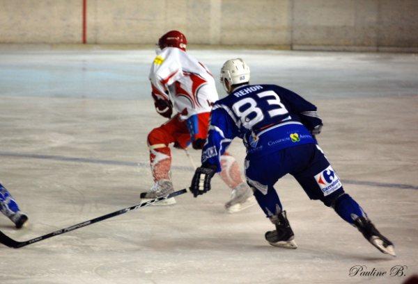 Photo hockey match Reims - Valence