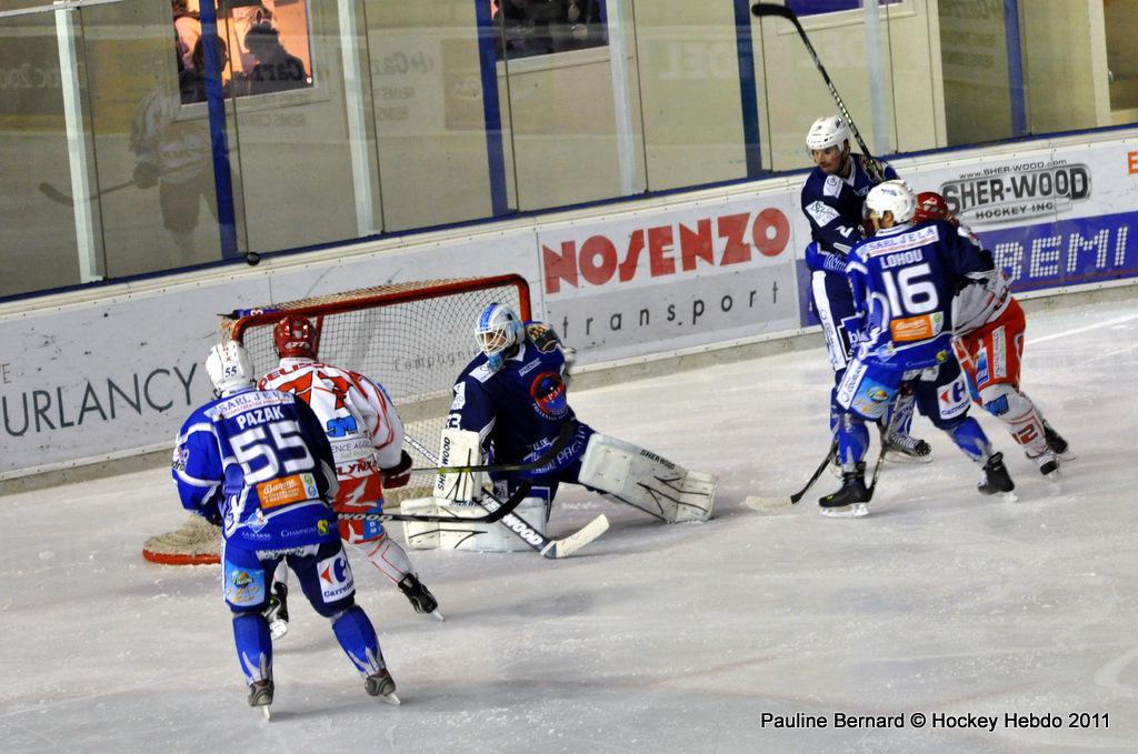 Photo hockey match Reims - Valence