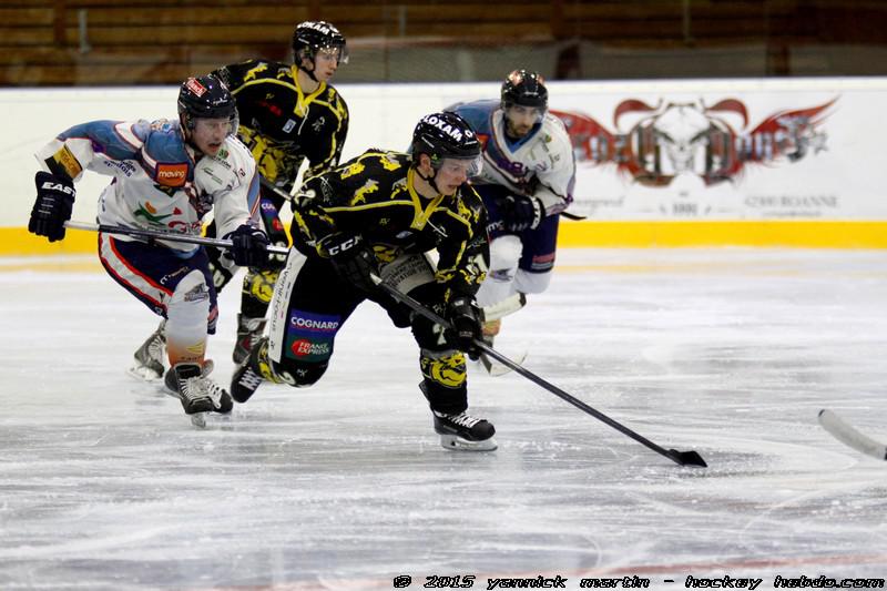 Photo hockey match Roanne - Clermont-Ferrand