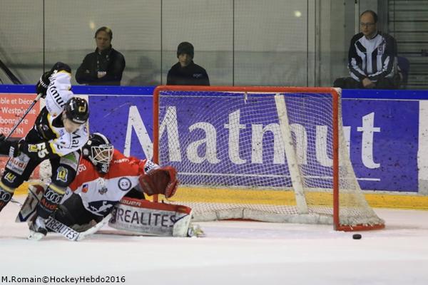 Photo hockey match Rouen - Angers 