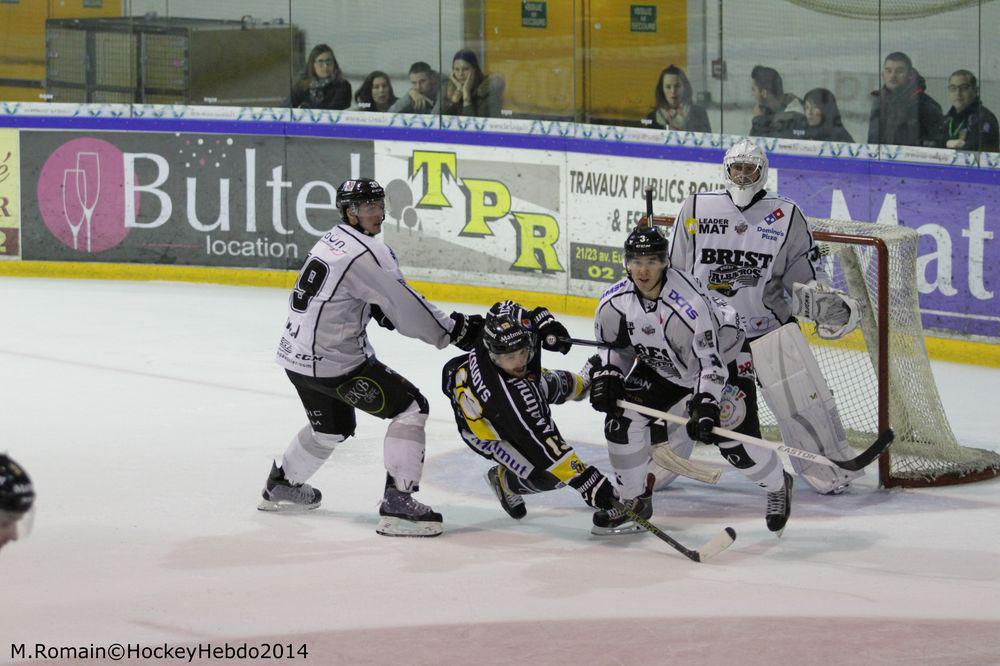 Photo hockey match Rouen - Brest 