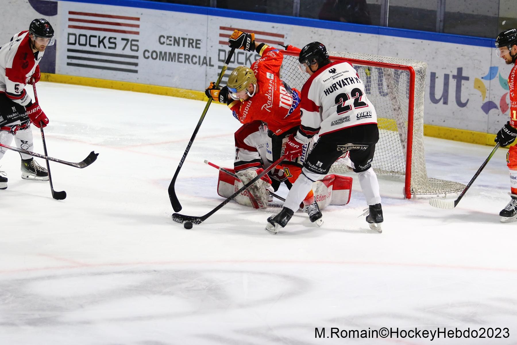 Photo hockey match Rouen - Brianon 