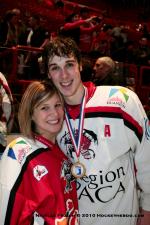 Photo hockey match Rouen - Brianon  le 31/01/2010
