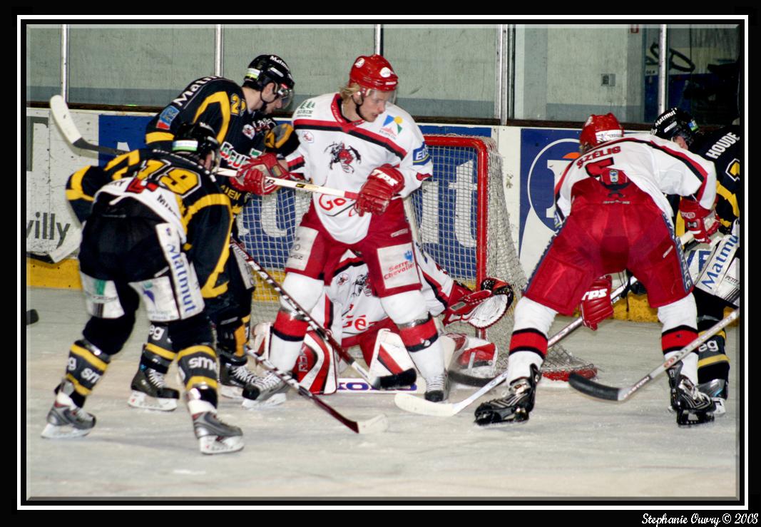 Photo hockey match Rouen - Brianon 
