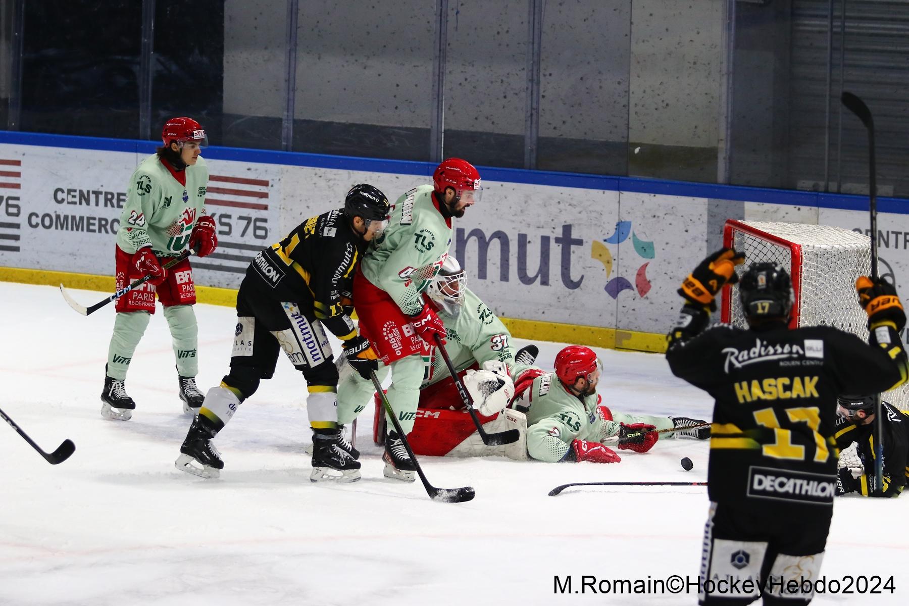 Photo hockey match Rouen - Cergy-Pontoise