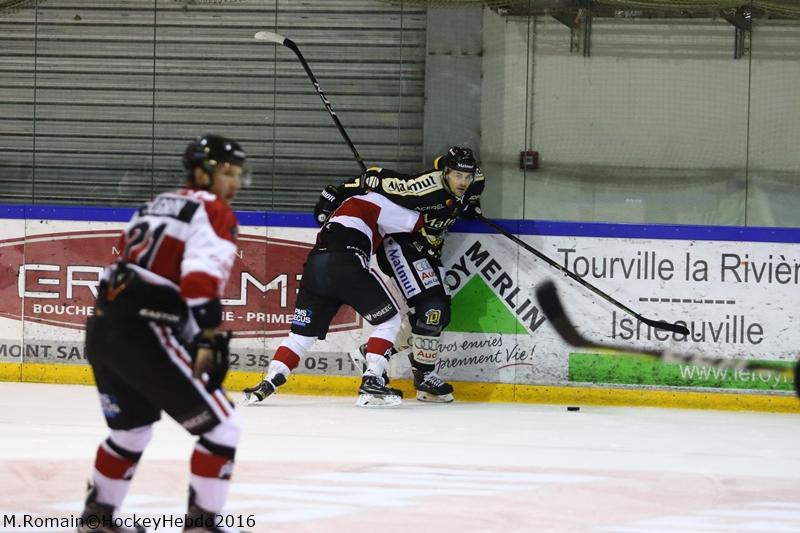 Photo hockey match Rouen - Chamonix / Morzine