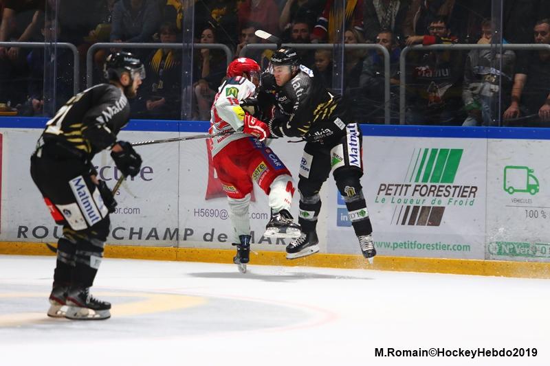 Photo hockey match Rouen - Grenoble 