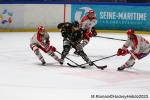 Photo hockey match Rouen - Grenoble  le 14/04/2023