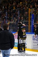 Photo hockey match Rouen - Grenoble  le 14/04/2023