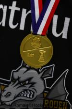 Photo hockey match Rouen - Grenoble  le 14/04/2023