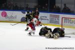 Photo hockey match Rouen - Grenoble  le 05/12/2023